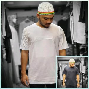 PAGODA ZIP (HITAM) 2XL